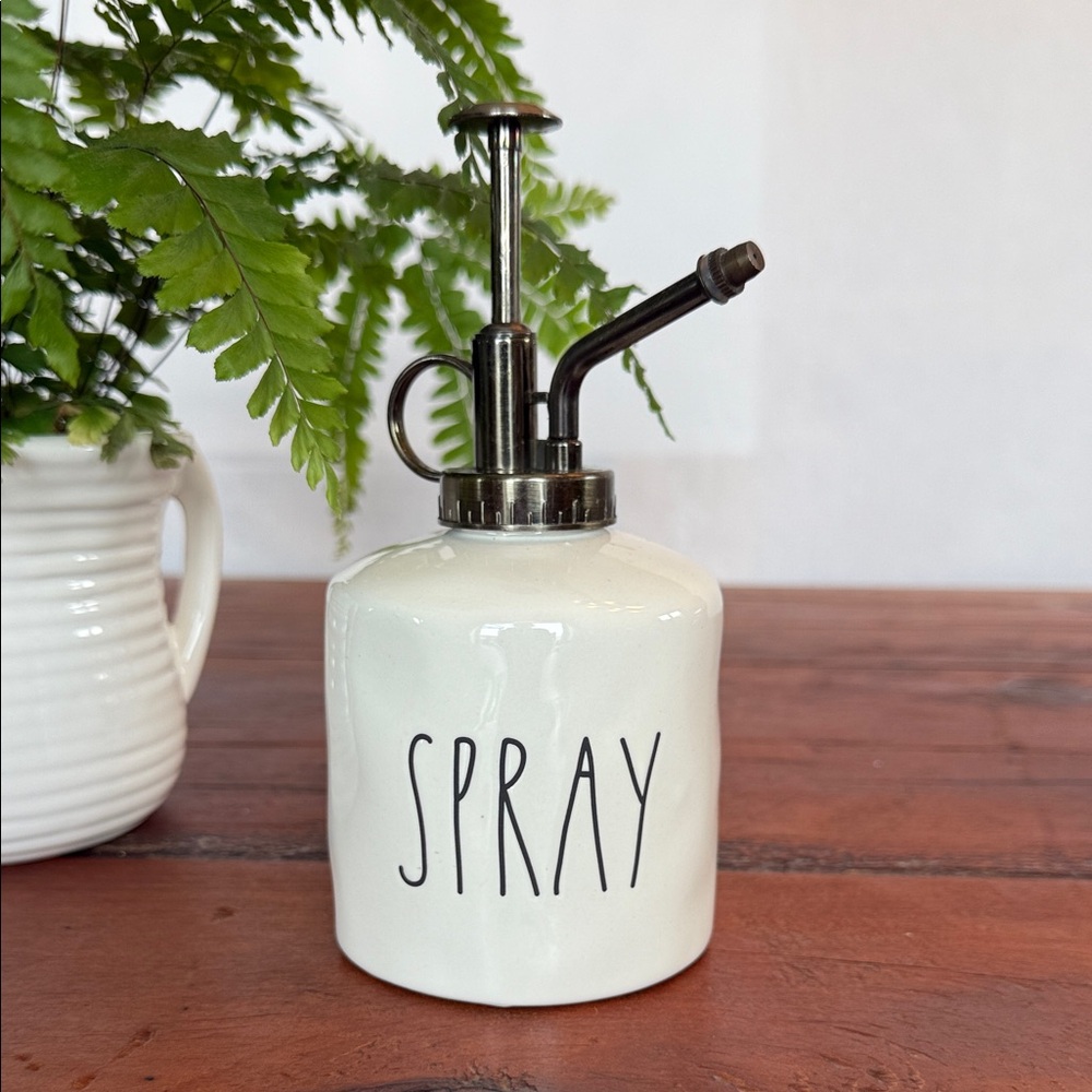Rae Dunn Cream Ceramic Plant Mister